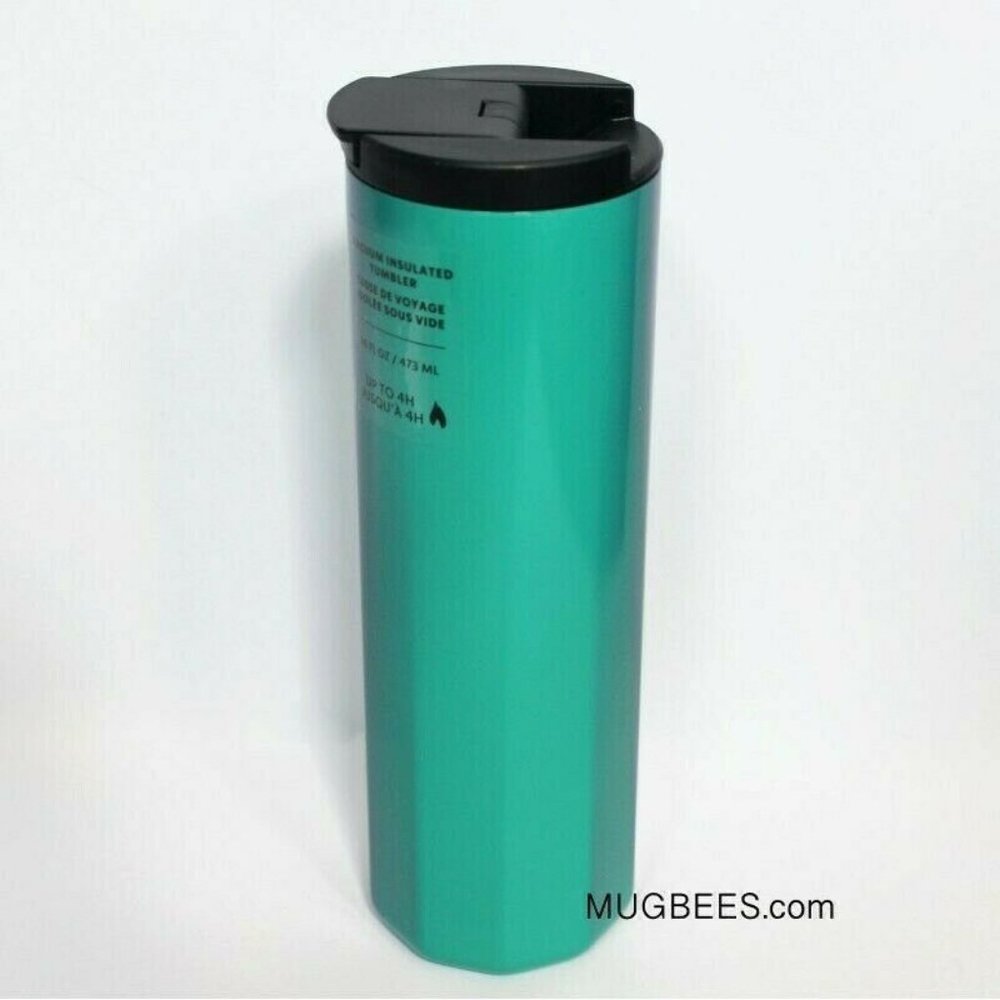 Starbucks Summer 2020 Gradient Teal Vacuum Stainless Steel Tumbler 16 oz - Picture 4 of 7